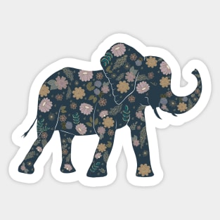 Garden Elephant Sticker